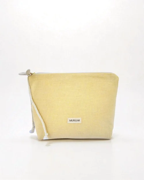GOLDEN YELLOW NECESSAIRE