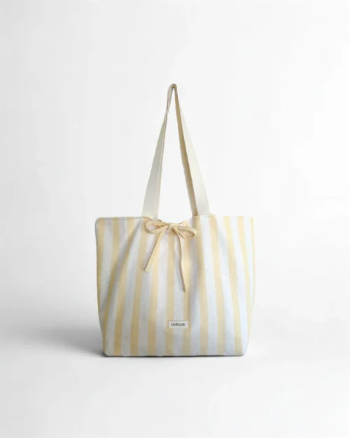 GOLDEN YELLOW TOTE BAG  REVERSíVEL