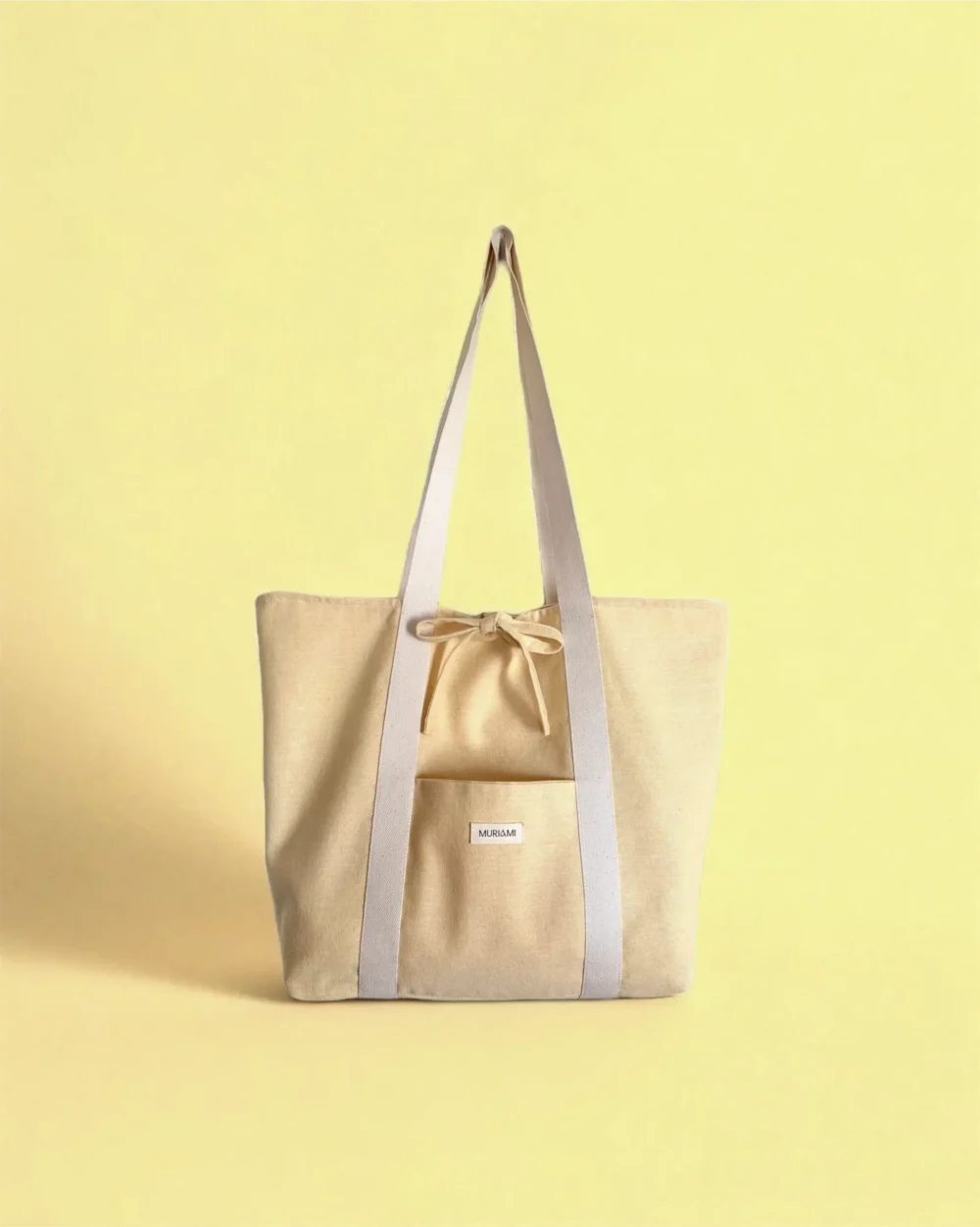 GOLDEN YELLOW TOTE BAG  REVERSíVEL - Image 2
